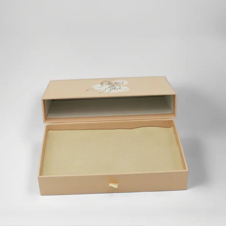 Beige Jewelry Drawer Packaging Box – view 4