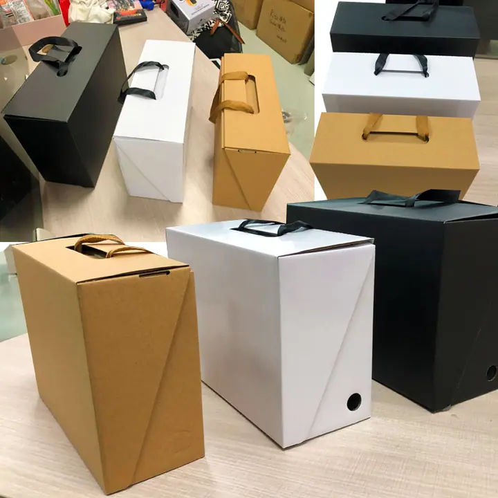Foldable Cardboard Shoe Box – view 2