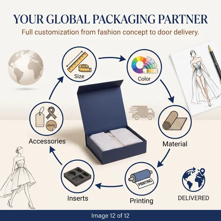 Collapsible Rigid Packaging Box – view 2