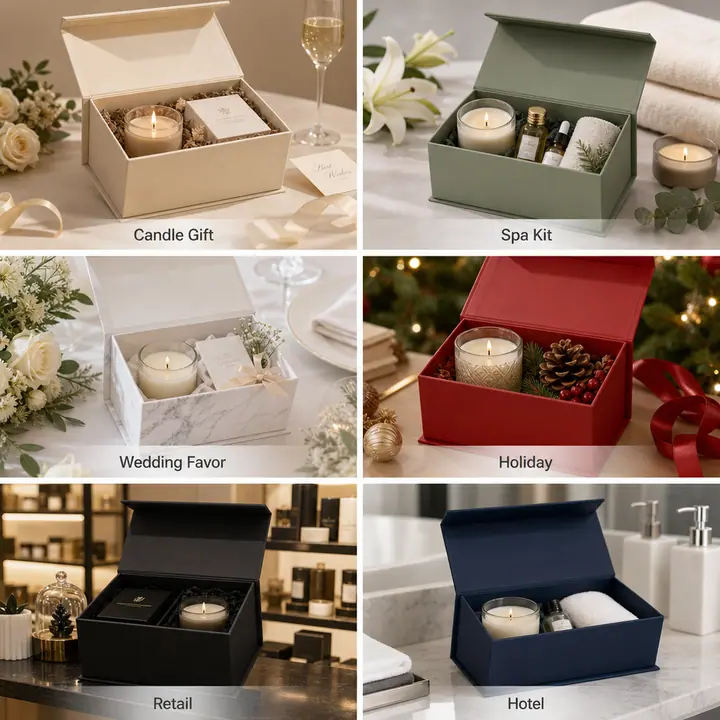 Foldable Magnetic Gift Box – view 5