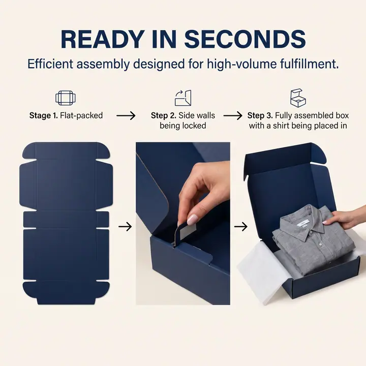 Foldable Rigid Paper Box Matt Lamination Embossing – view 3