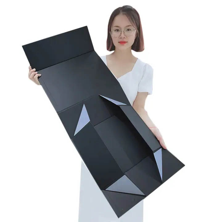 Folding Shirt Socks Packaging Gift Box Magnet Embossing – view 2