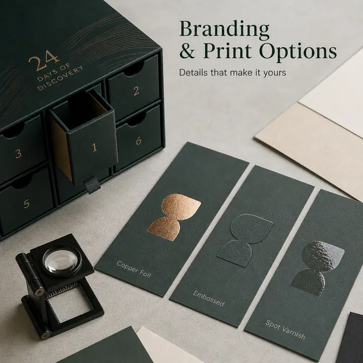 Handmade Rigid Fashion Matt Lamination Embossing Double Door – view 2