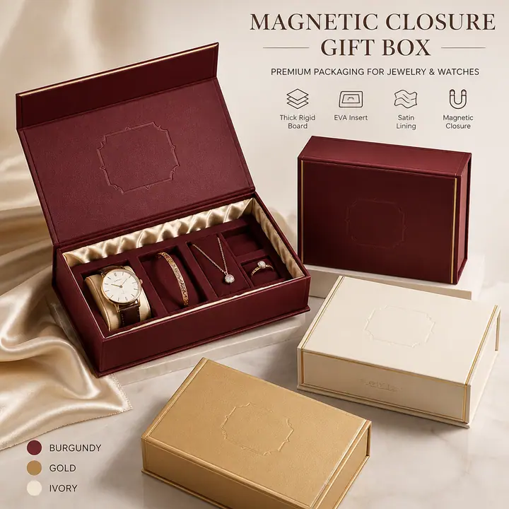 Large Magnetic Closure Gift Box EVA Tray – view 2