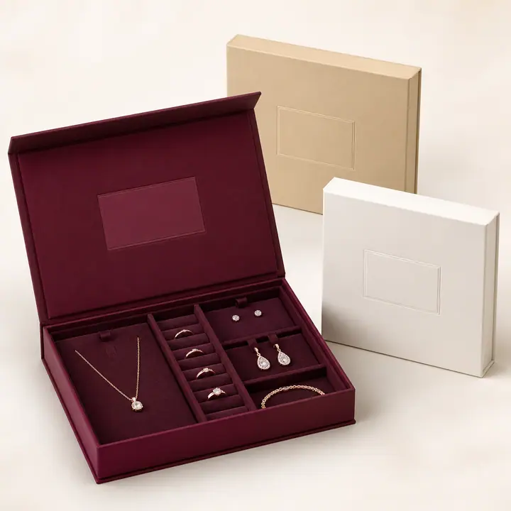 Large Magnetic Jewelry Gift Box