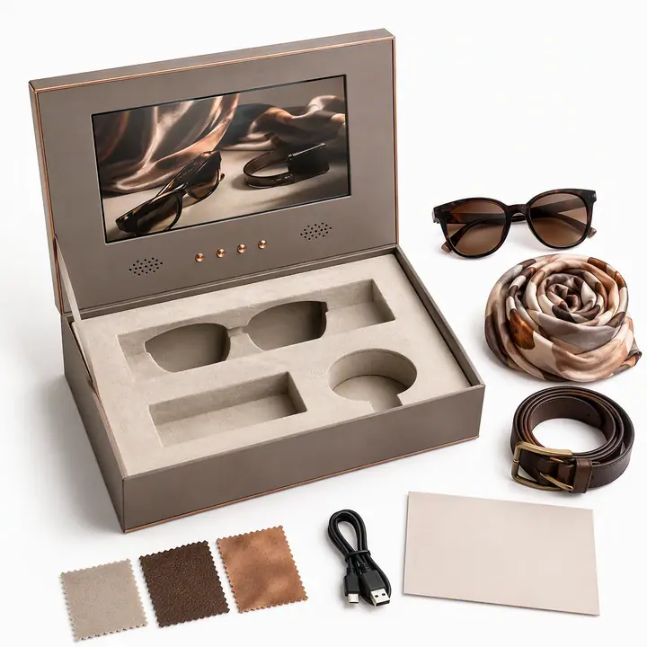 LCD Screen Video Box Digital Video Gift Box – view 2