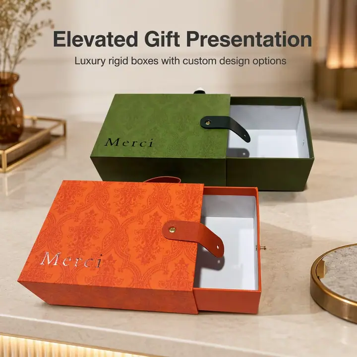 Magnetic Closure Rigid Gift Box – view 3