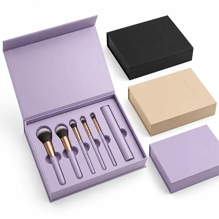 Magnetic High-End Makeup Brush Paper Box