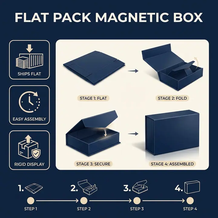 Magnetic Paper Packaging Box Collection – view 5