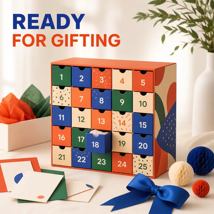 Ready for Gifting Portable Eco-Friendly Colorful 25-Drawer Rigid – view 2