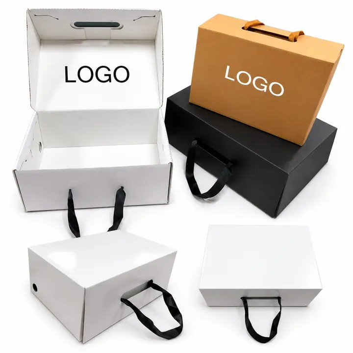 Recycled Clothing Folding Shipping Mailing Boxes