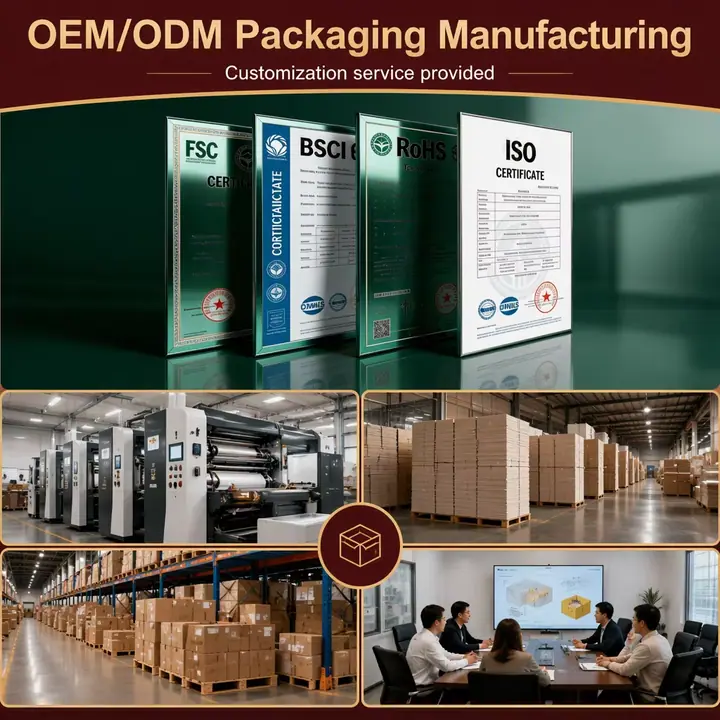 Satin Silk Folding Magnetic Close Rigid Box Manufacturer – view 3