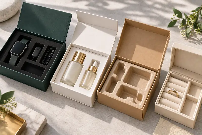 EVA, foam, card or blister? Choosing the right box insert